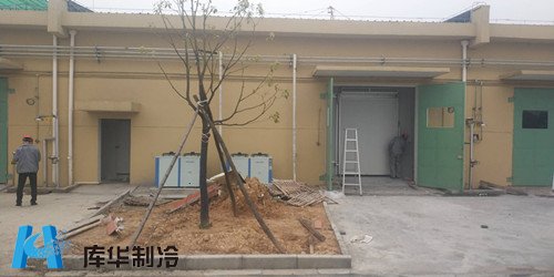 防爆冷藏冷庫外觀(guān)遠景