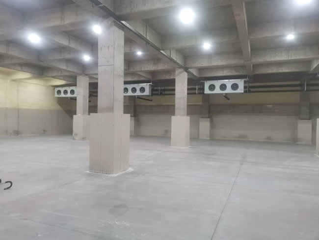 福建一航農產(chǎn)品冷鏈物流大型冷庫建造案例
