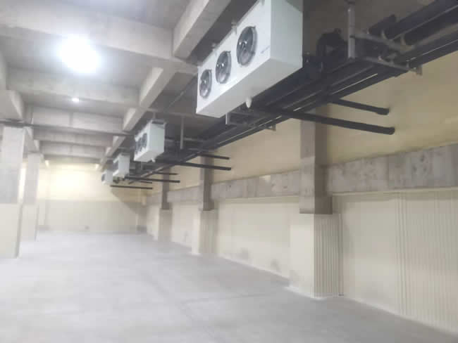 福建一航農產(chǎn)品冷鏈物流大型冷庫建造案例